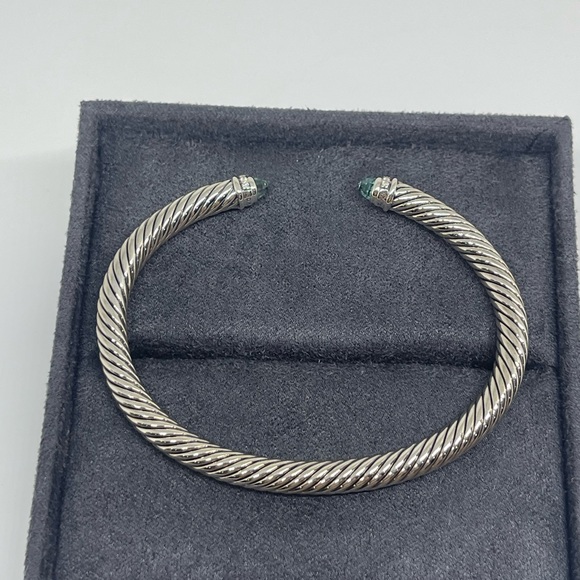 David Yurman Cable Classics 5mm Bracelet with Diamonds - Picture 9 of 10